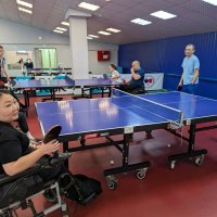 Играют пара спортсмены :: Андрей Хлопонин