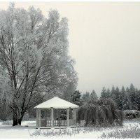 Зимняя беседка :: Aleksandr Gal