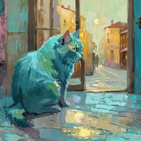 ГОЛУБОЙ КОТ :: ura Зелев