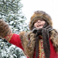 Масленица 19 февраля на Тверском бульваре :: Михаил Бибичков