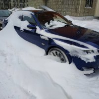 Снег в Москве: а у нас во дворе :: Андрей Лукьянов