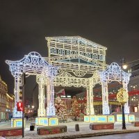 в городе зимний фестиваль :: Галина R...