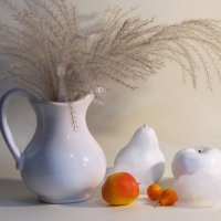 Бело-оранжевое настроение... :: Татьяна Гнездилова