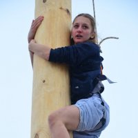 Смелая девушка. :: Михаил Курзанцев