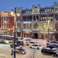 Гостиница "Бристоль" и Музыкальное училище :: Татьяна Машошина