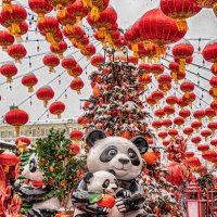 Манежка и китайский Новый Год :: Юрий Яньков