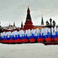 Манежную площадь засыпало снегом. :: Татьяна Помогалова