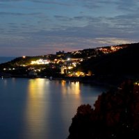 Кацивели . Ночной вид с горы Кошка... :: Александр Герасенков