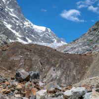 Ледник Чалаади, Сванетия, Грузия. :: Дина Евсеева