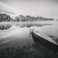 туман над рекой :: Антон Лихач