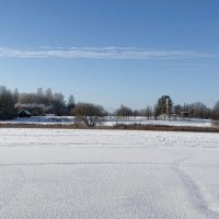 Зимний пейзаж. :: Милешкин Владимир Алексеевич Зимний пейзаж. :: Милешкин Владимир Алексеевич