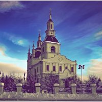 Купола в России кроют чистым золотом — Чтобы чаще Господь замечал. :: Михаил Курзанцев