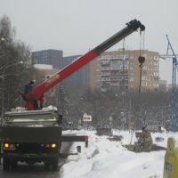 Много дел у автокрана :: Дмитрий Никитин