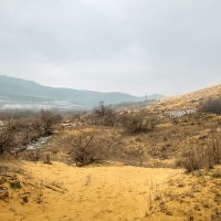 Снег в пустыне . Дагестан. :: Дина Евсеева