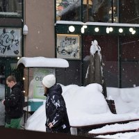 В городе зима и только в огороде весна. :: Татьяна Помогалова