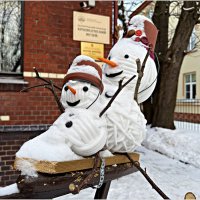 На саночках. :: Валерия Комова На саночках. :: Валерия Комова