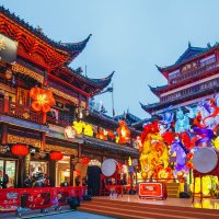 Фестиваль фонарей в Шанхае :: Дмитрий 