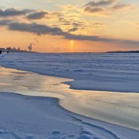 Наблюдая за красками заката... :: Алекс Б-в