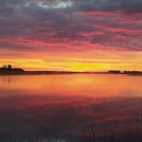 рассвет на пруду :: Виталий Емельянов