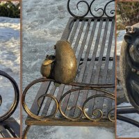 Мама ежиха с ежонком :: Татьяна Машошина