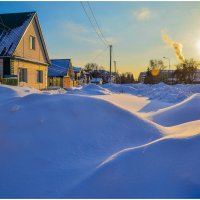 Снежная зима. :: Михаил Курзанцев