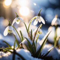 Первые подснежники :: Наталья ***