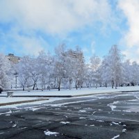 Апрельский снег :: Лариса С.