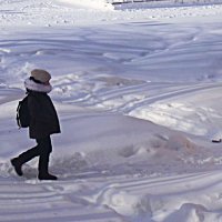 Март...Из школы- домой! :: Владимир 