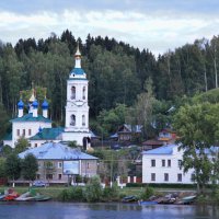 Церковь Святой Варвары в городе Плёс :: Любовь Сахарова
