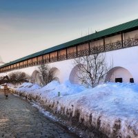 Уникальные стены Новоспасского монастыря. :: Татьяна Помогалова