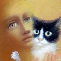 На выставке худ. Т. Кузнецовой. :: Егор Бабанов На выставке худ. Т. Кузнецовой. :: Егор Бабанов