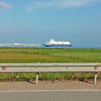 Российский газовоз СПГ "Гранд Анива" в Корсакове :: ИРЭН@ .