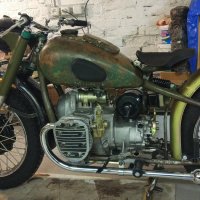 М-72 дедушка тяжелых мотоциклов СССР :: Сергей Запорожцев