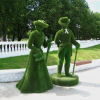 Зелёные человечки. :: unix (Илья Утропов)