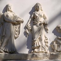 «Суд над нимфой Каллисто» , фрагмент :: Анатолий Колосов