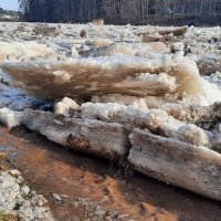 Ледоход на реке :: Liudmila LLF Ледоход на реке :: Liudmila LLF