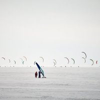 Зимние парусные забавы в Сибири :: Леонид 