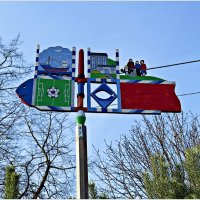 Указатель у дома рыбака. :: Валерия Комова