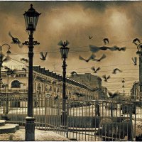 My magic Petersburg_02417_на пересечении Б-го проспекта и  7-й линии В.О. :: Станислав Лебединский