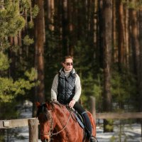 Дарья и Ланграф Браун :: Кристина Щукина