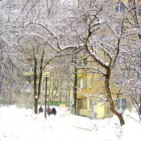 .. во дворе после снегопада... :: galalog galalog .. во дворе после снегопада... :: galalog galalog