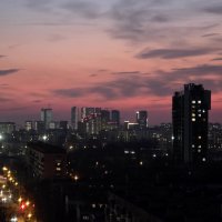 Нежно розовый закат :: Мария Яковлева