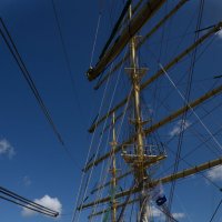 "Мир". Мачты. :: Константин Белоногов