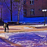 Март... Утро накануне Дня весеннего равноденствия! :: Владимир