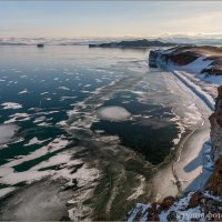 Зимний Байкал с мыса Цаган-Хушун :: Студия фотографии