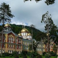 Новоафонский Симоно-Кананитский  монастырь. :: Александр Герасенков