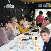 Мастер-класс в музее камней СамоSветы :: Татьяна Лютаева