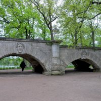 Пандус Камероновой галереи с масками ("Лестница богов") :: Татьяна Машошина