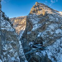 Комплекс «Нохъо» в Сулакском каньоне. Дагестан. :: Дина Евсеева