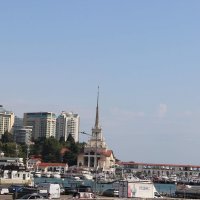 Морской вокзал Сочи, являющийся одним из главных символов города. :: Serega SchütZ